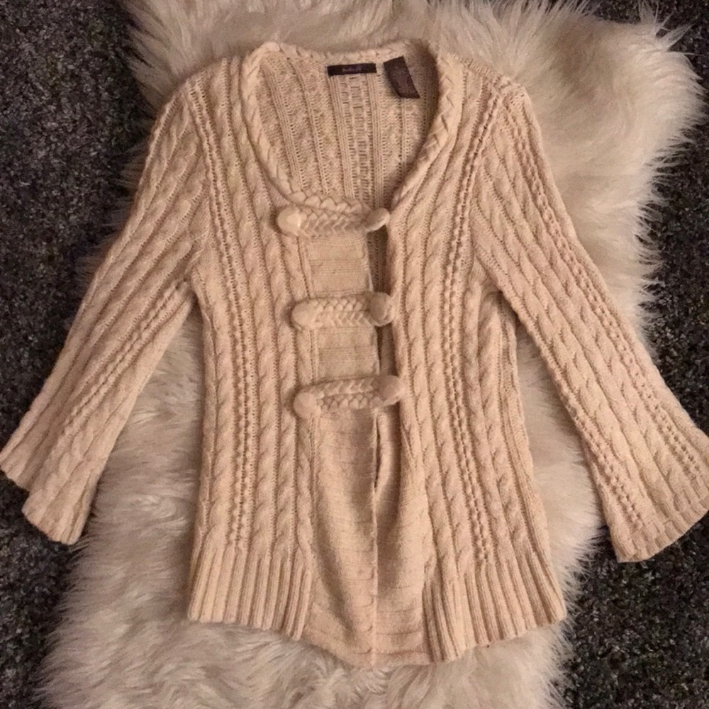 Cozy cream cardigan